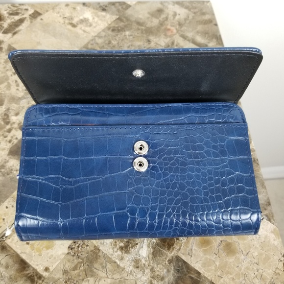 Portefeuille Triplis Apt 9 Anna En Simili Cuir Marron, Anti-RFID, Neuf Avec étiquettes
